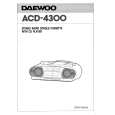 DAEWOO ACD4300 Manual de Servicio
